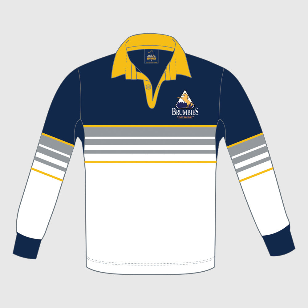 Brumbies 2026 Adults Long Sleeve Jersey – Brumbies Rugby