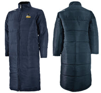 Load image into Gallery viewer, &#39;25 Long Puffer Jacket (in navy or black)
