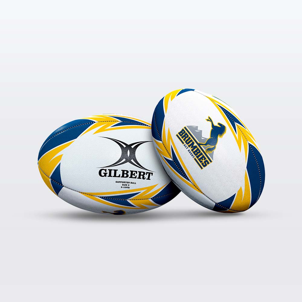 Brumbies Gilbert Size 5 Supporter Ball