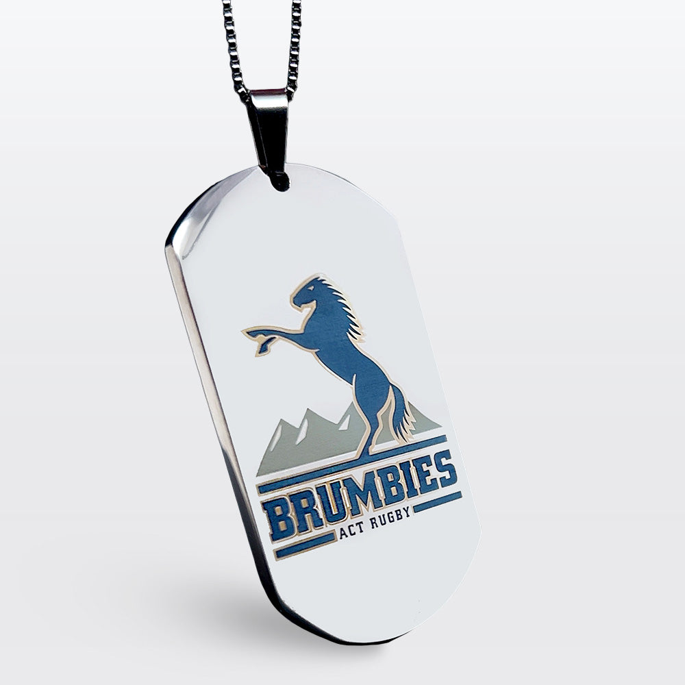 Brumbies A&C Pendant with 55 cm chain