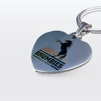 Brumbies A&C Heart Key Ring / Bag Tag 1 with Club Logo