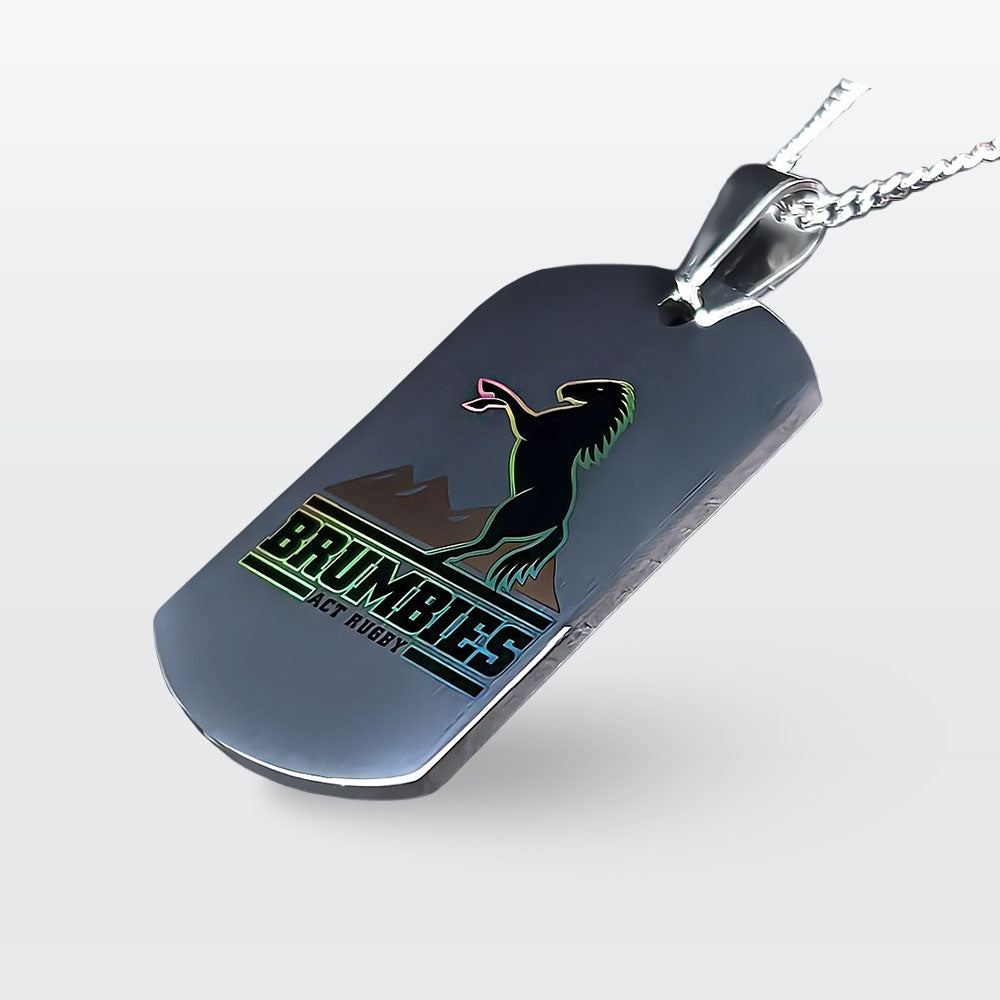 Brumbies A&C Pendant with 55 cm chain