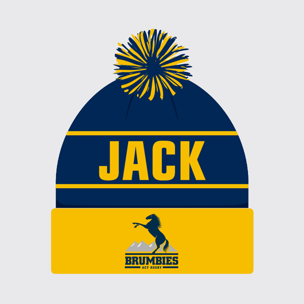Brumbies Supporter Youth Brumby Jack Beanie