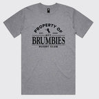 Brumbies "Property Of" Grey Marle T-Shirt
