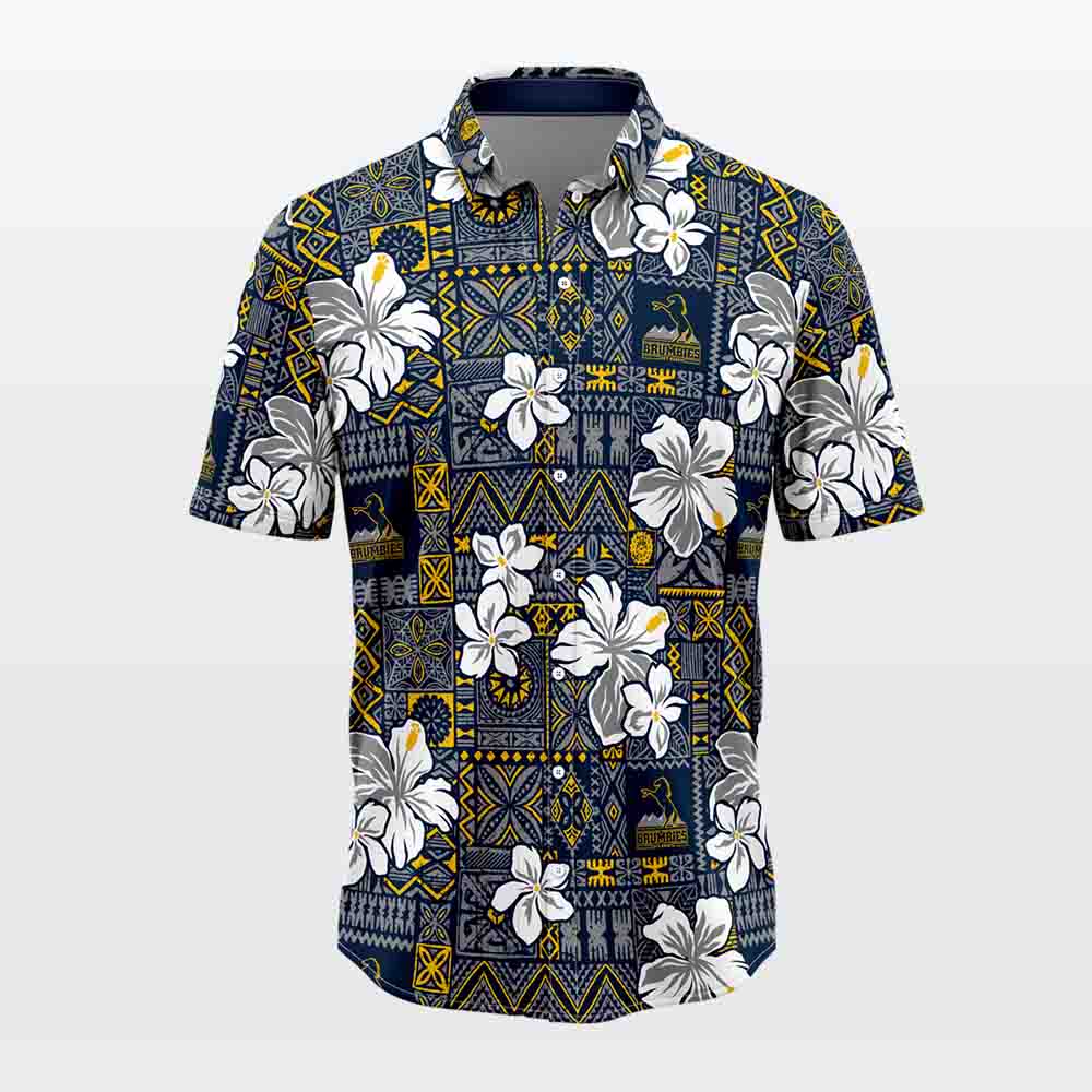 Brumbies 2026 Adults Bula Hawaiian Shirt