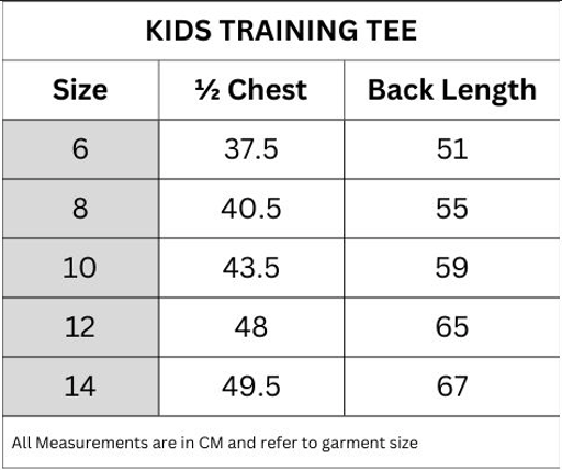 Brumbies 2026 Youth Coaches Training Tee