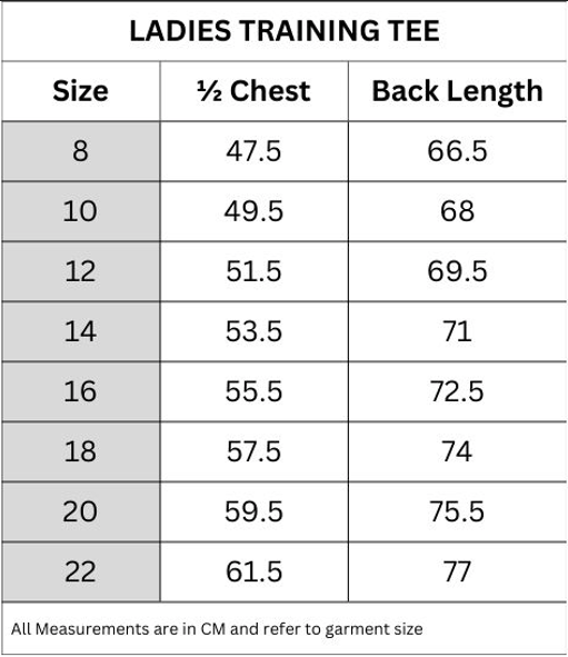 Brumbies 2026 Womens Players Training Tee