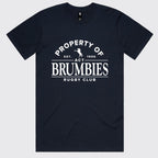 Brumbies "Property Of" Navy T-Shirt