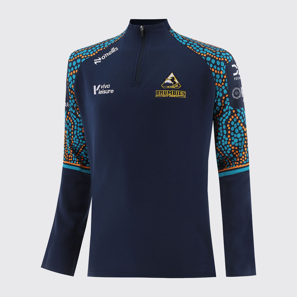 Brumbies 2026 Mens Half Zip Top