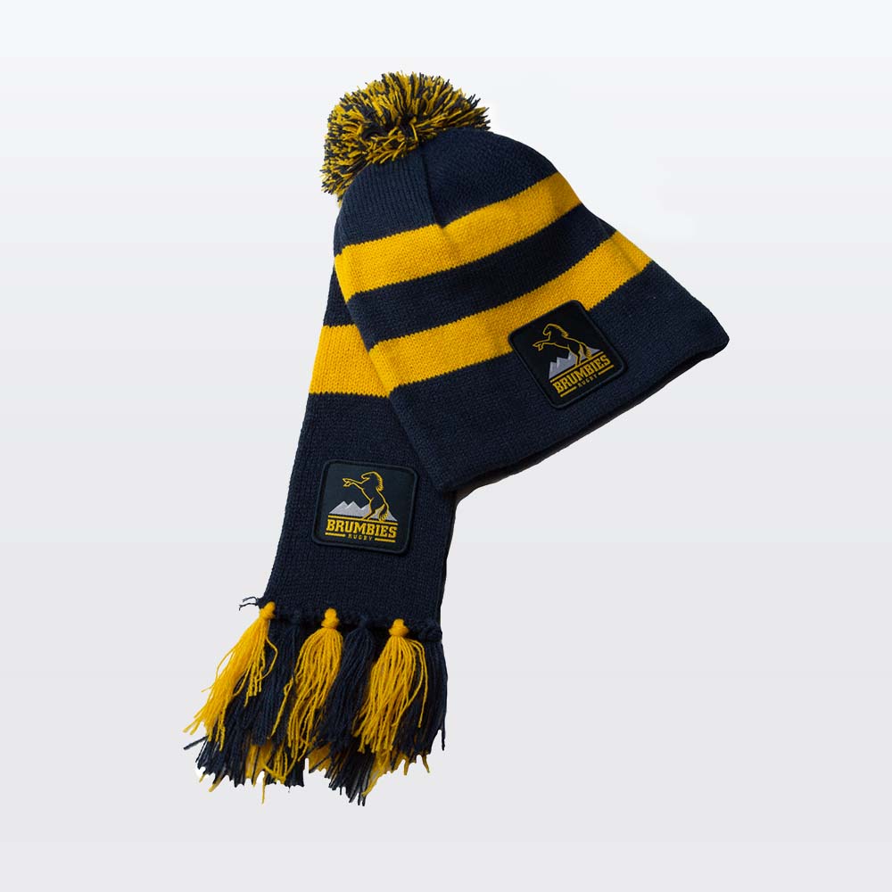 Brumbies Infants Scarf & Beanie Set