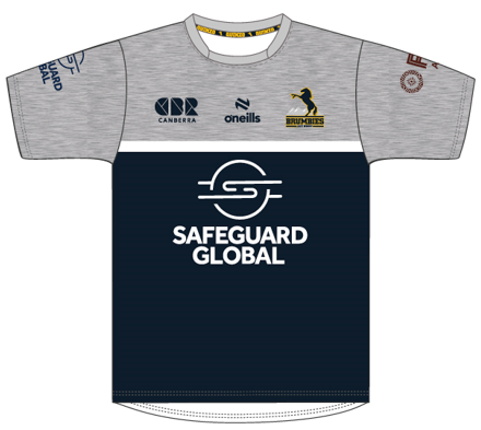 '25 Youth Training T-Shirt Navy / Grey (coaches version)