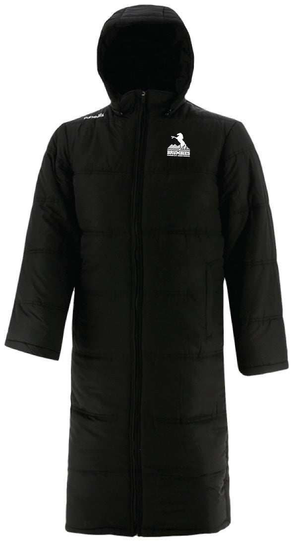 '25 Long Puffer Jacket (in navy or black)