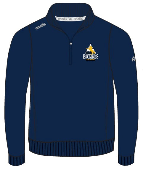 '24 supporter 1/4 zip Retro Jumper