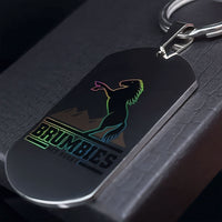 Load image into Gallery viewer, A&amp;C Large Key Ring
